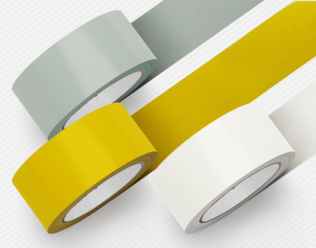 Double-sided nonwoven tapes